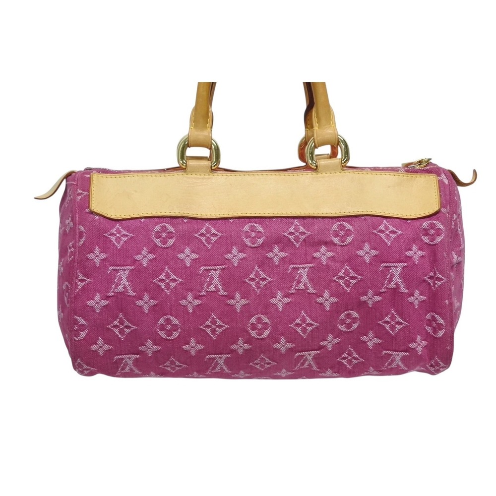 Louis Vuitton Neo Denim Handbag Speedy Pink Monogram - Picture 3 of 9
